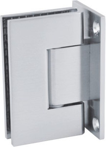 Hardware de ducha de puerta de vidrio de baño sin marco de alta calidad, venta al por mayor, ajustable